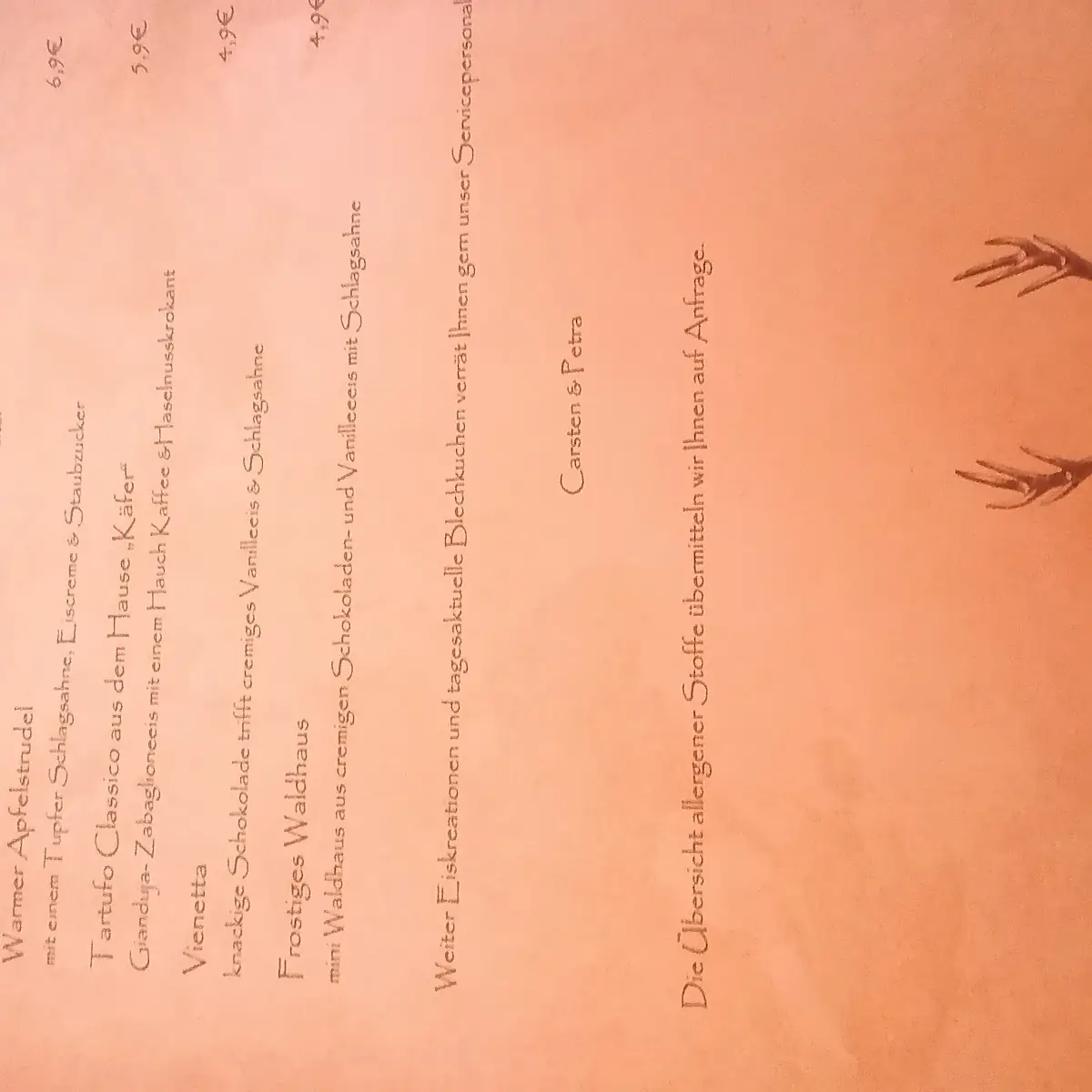 Speisekarte photo 9