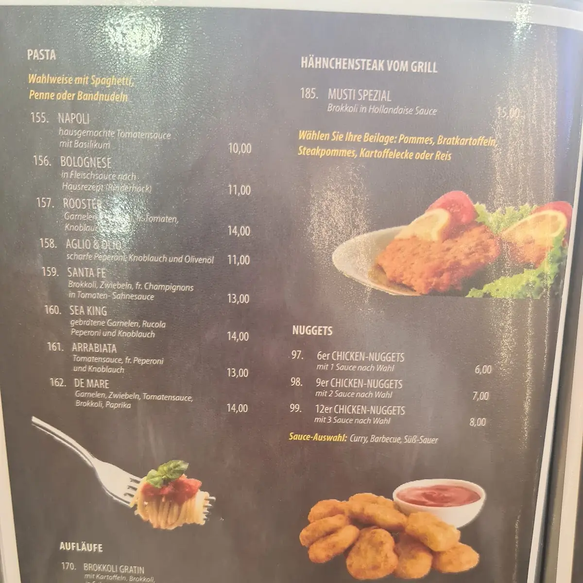 Speisekarte, HAS Kebab HAUS
