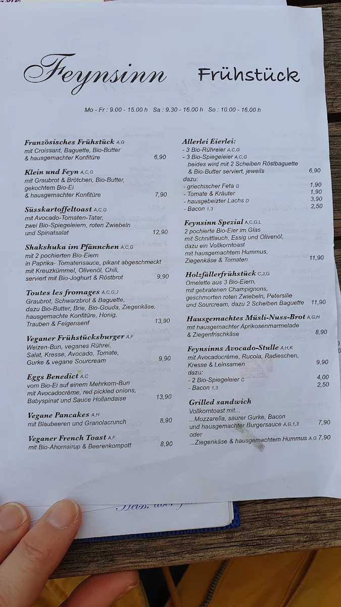 Speisekarte photo 2