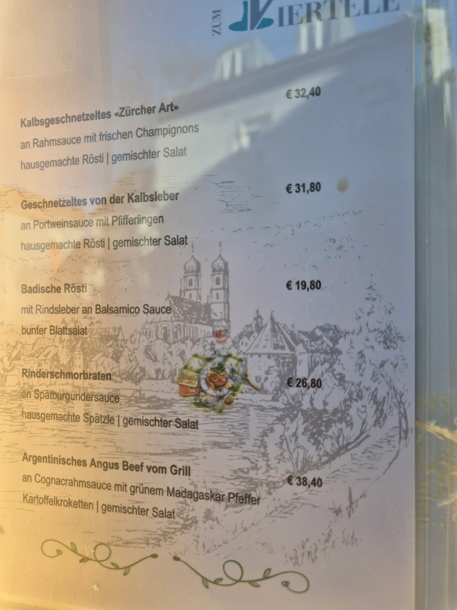 Speisekarte photo 5
