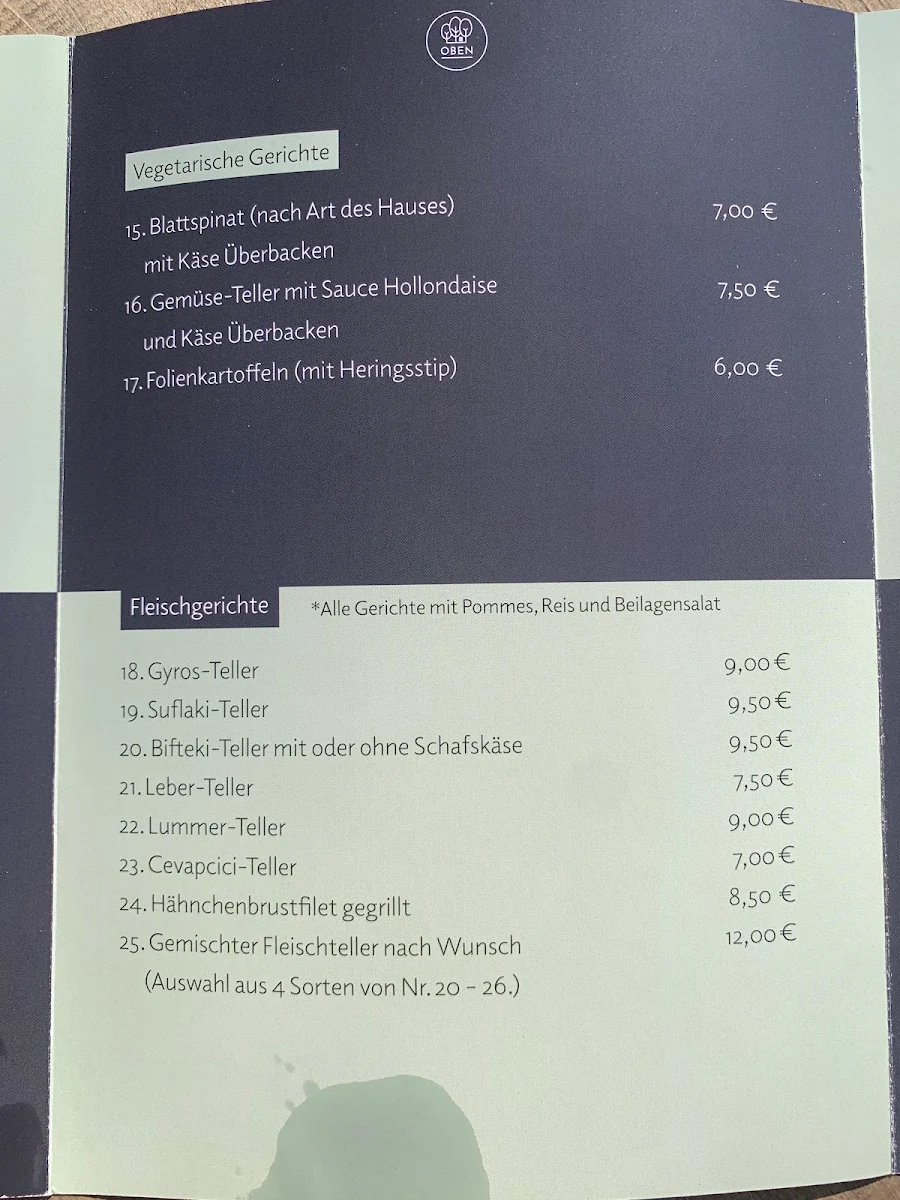 Speisekarte photo 3