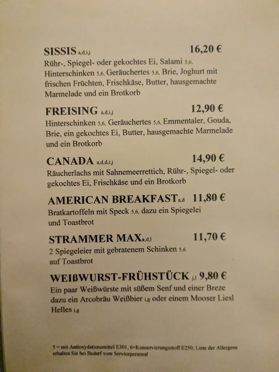 Speisekarte photo 3