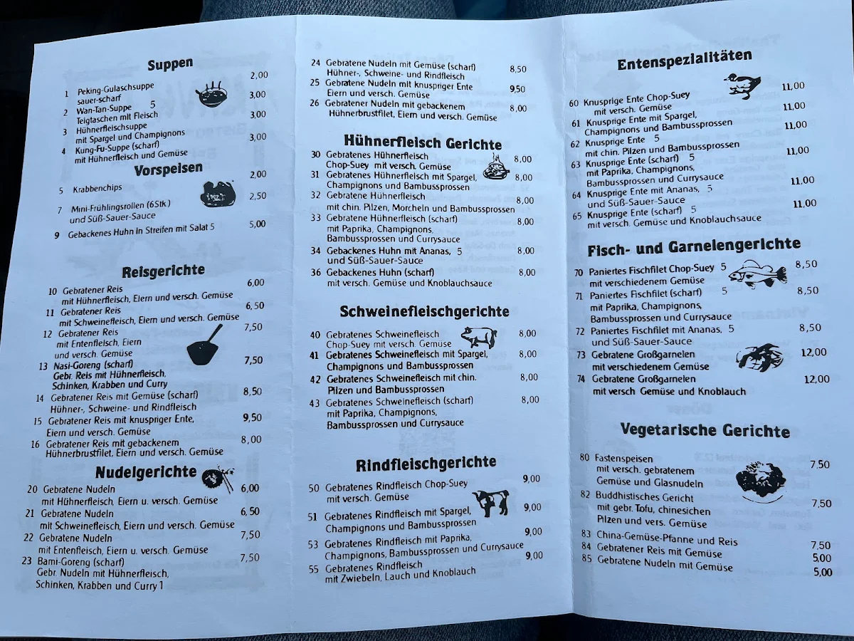 Speisekarte photo 1