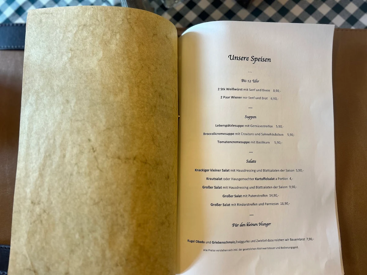 Speisekarte photo 1