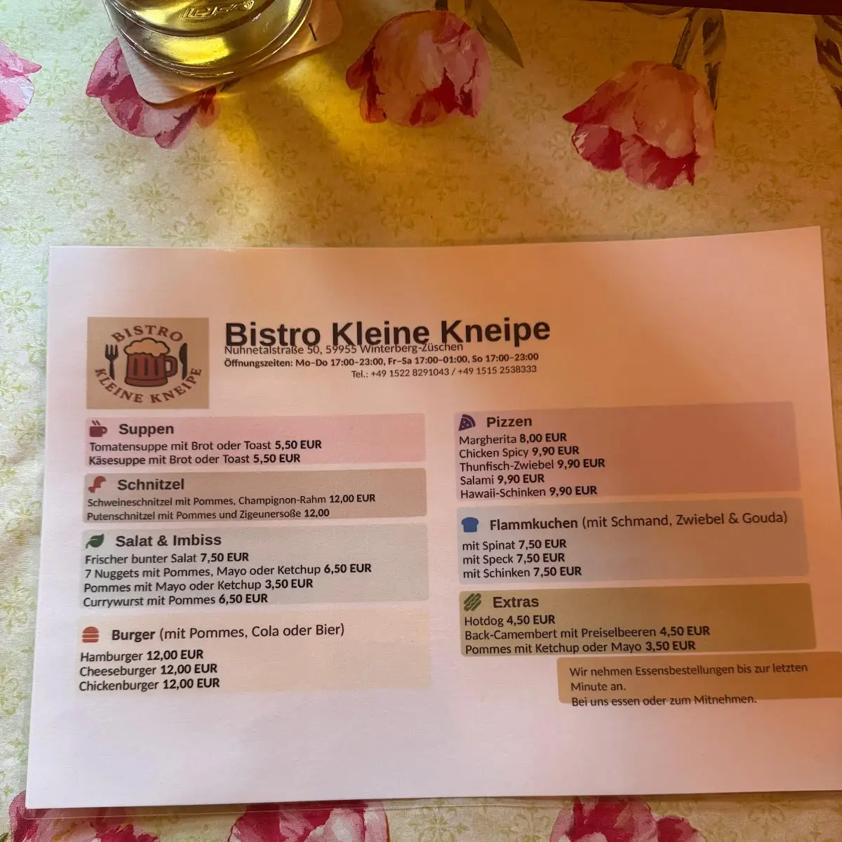 Speisekarte photo 4
