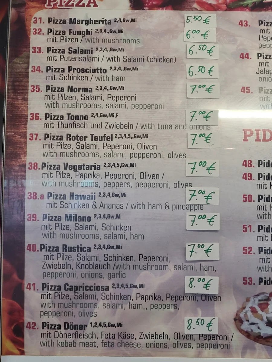 Speisekarte photo 3