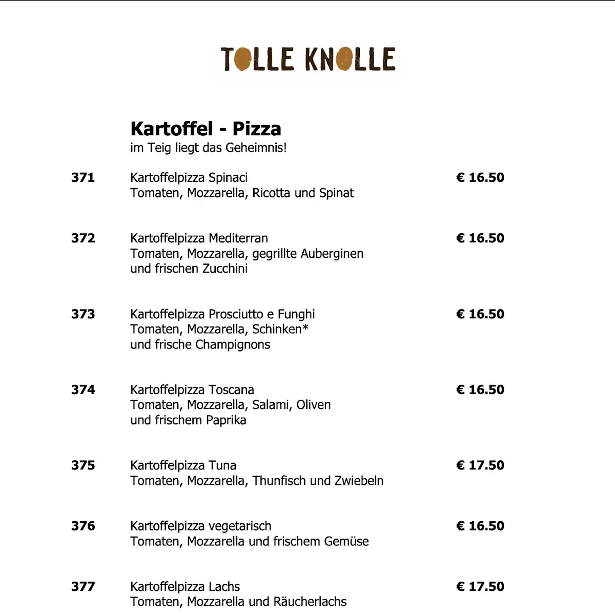 Speisekarte photo 9