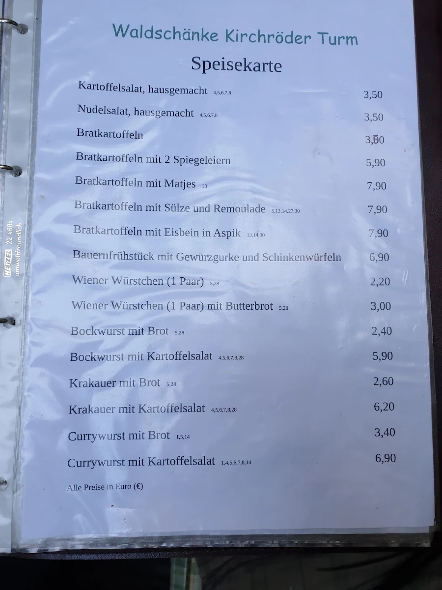 Speisekarte photo 1