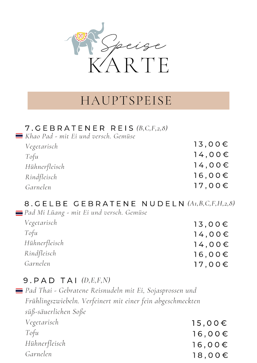 Speisekarte photo 1