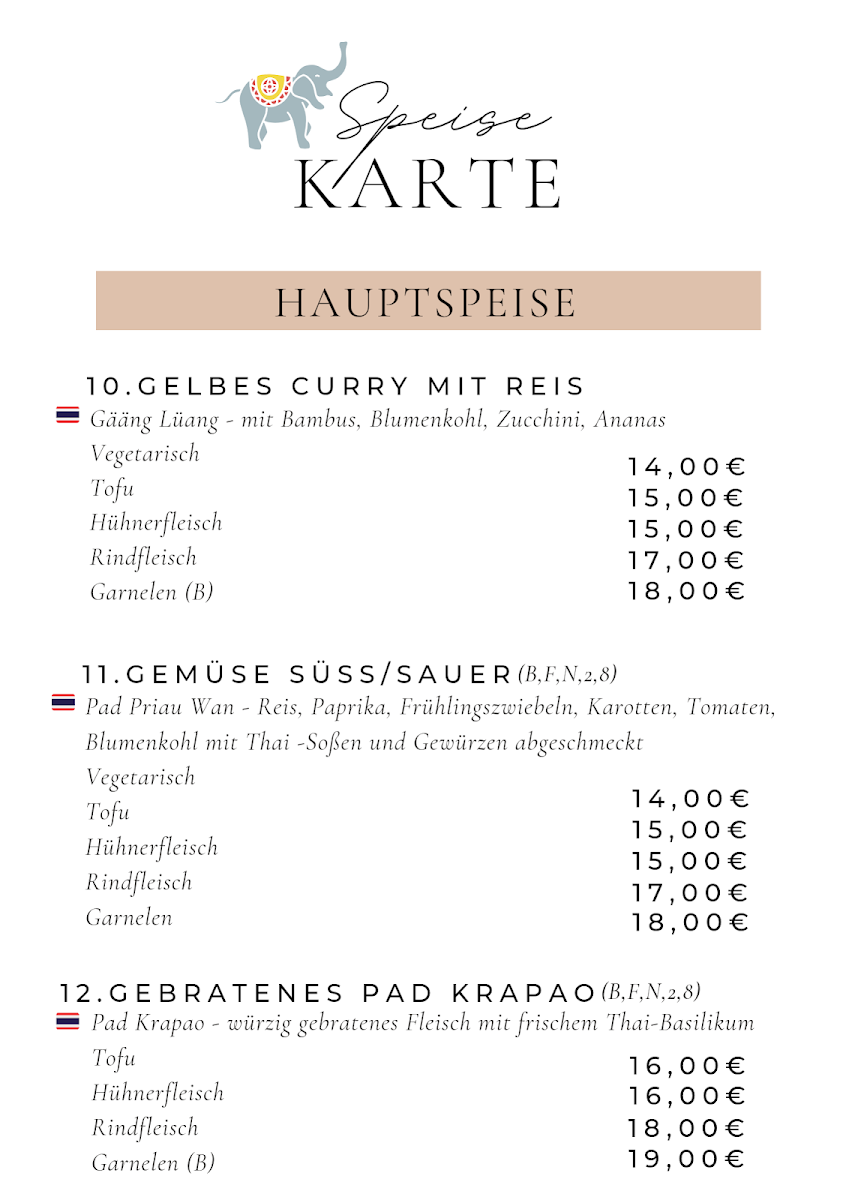 Speisekarte photo 2
