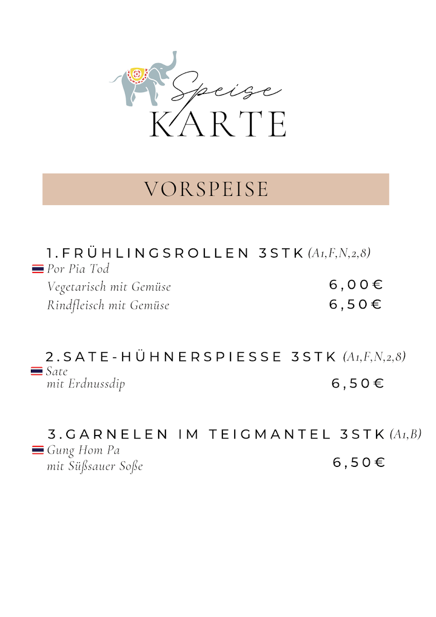 Speisekarte photo 4