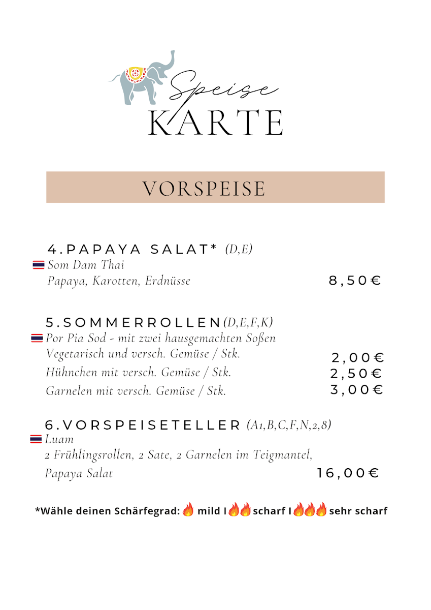 Speisekarte photo 5