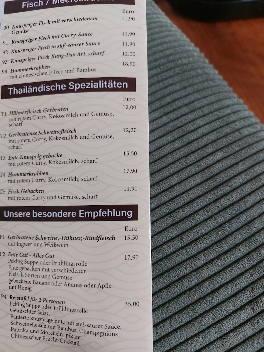 Speisekarte photo 3