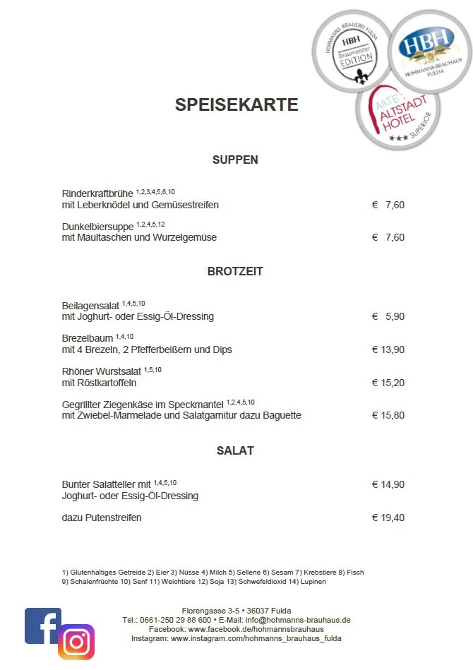 Speisekarte photo 3