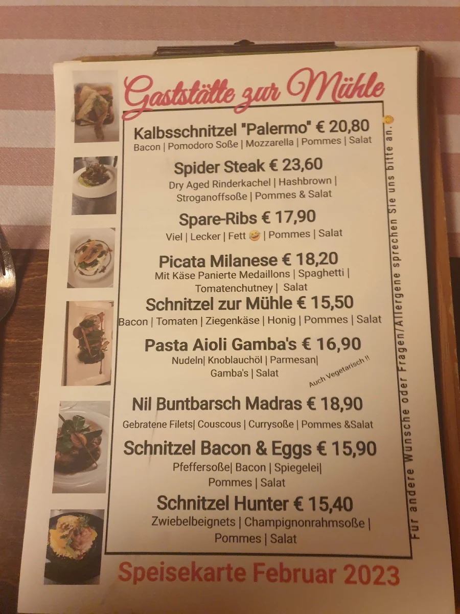 Speisekarte photo 4