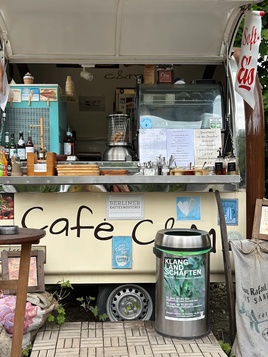 Speisekarte, C&M mobiles Café
