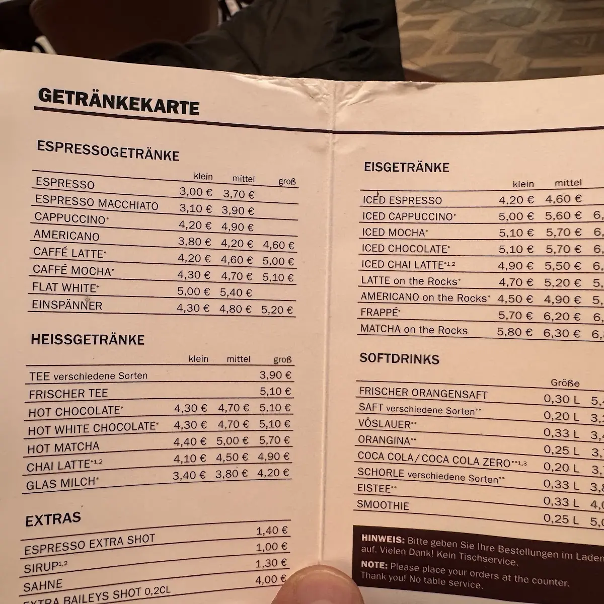 Speisekarte photo 4