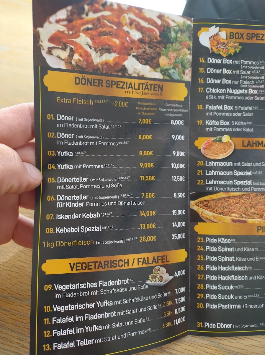 Speisekarte photo 3