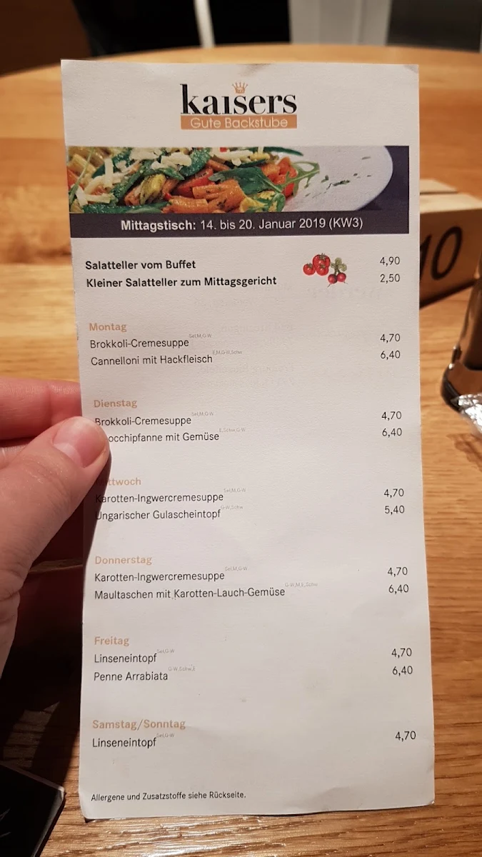 Speisekarte photo 6