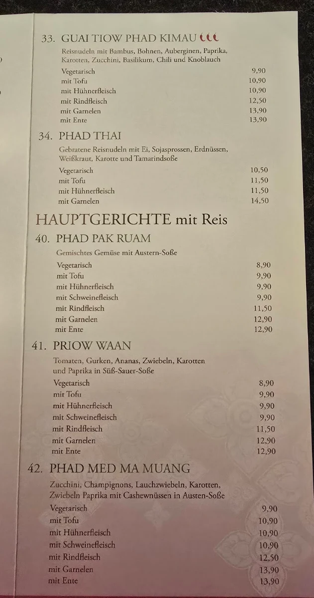 Speisekarte photo 2