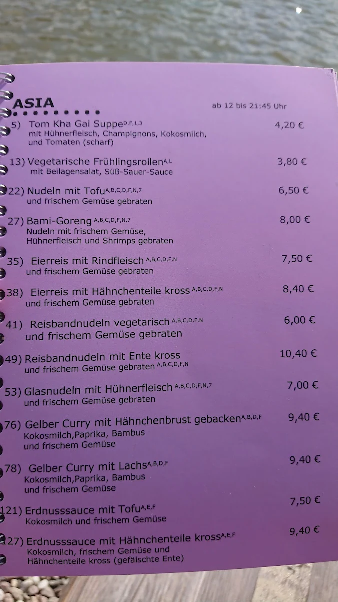 Speisekarte photo 9