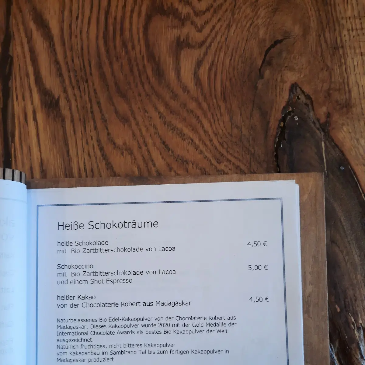 Speisekarte photo 5
