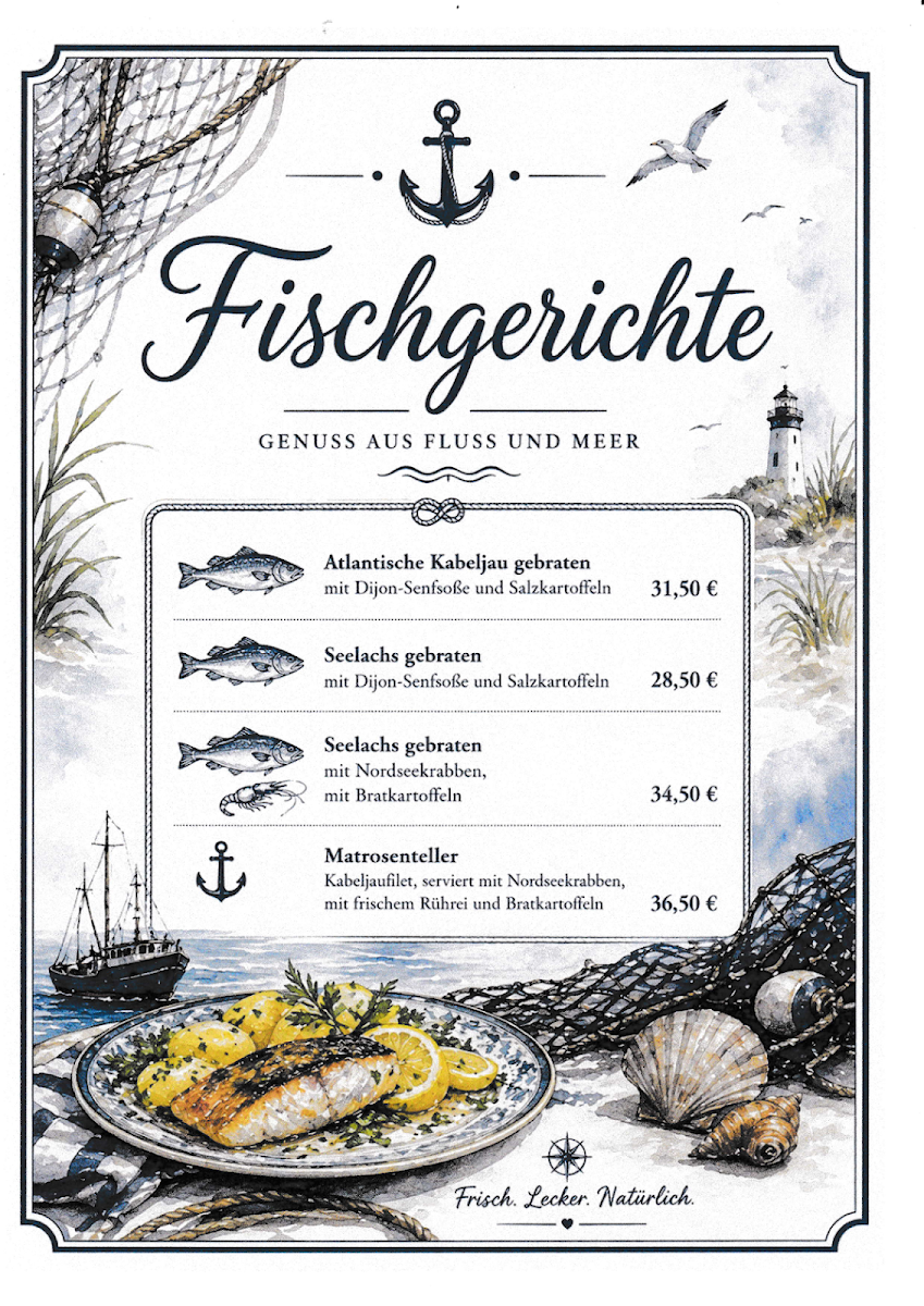 Speisekarte photo 4