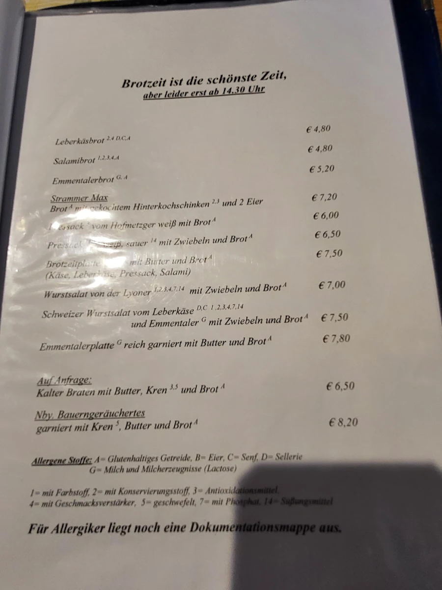Speisekarte photo 5