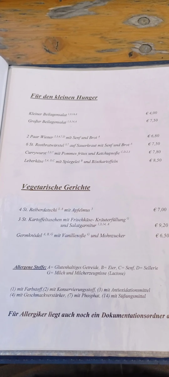 Speisekarte photo 8