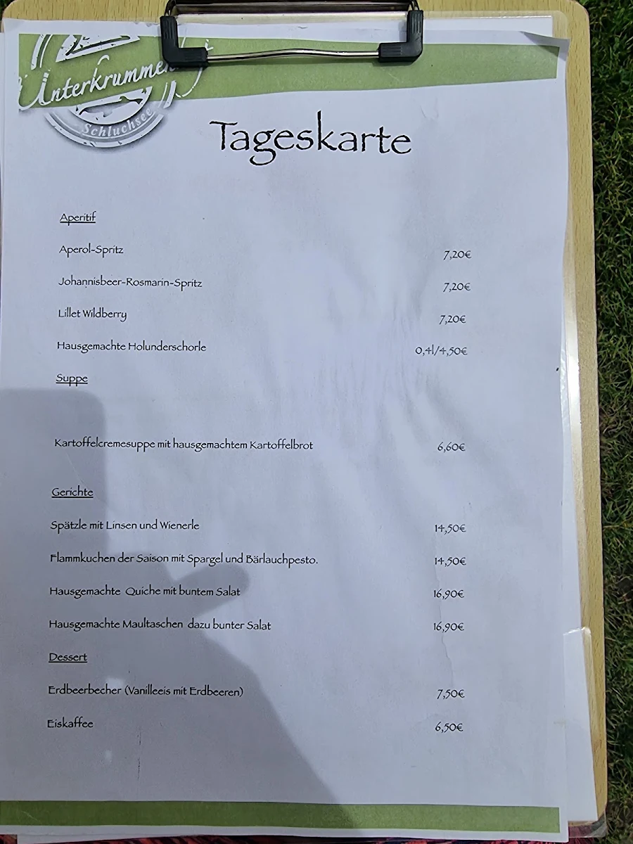 Speisekarte photo 2