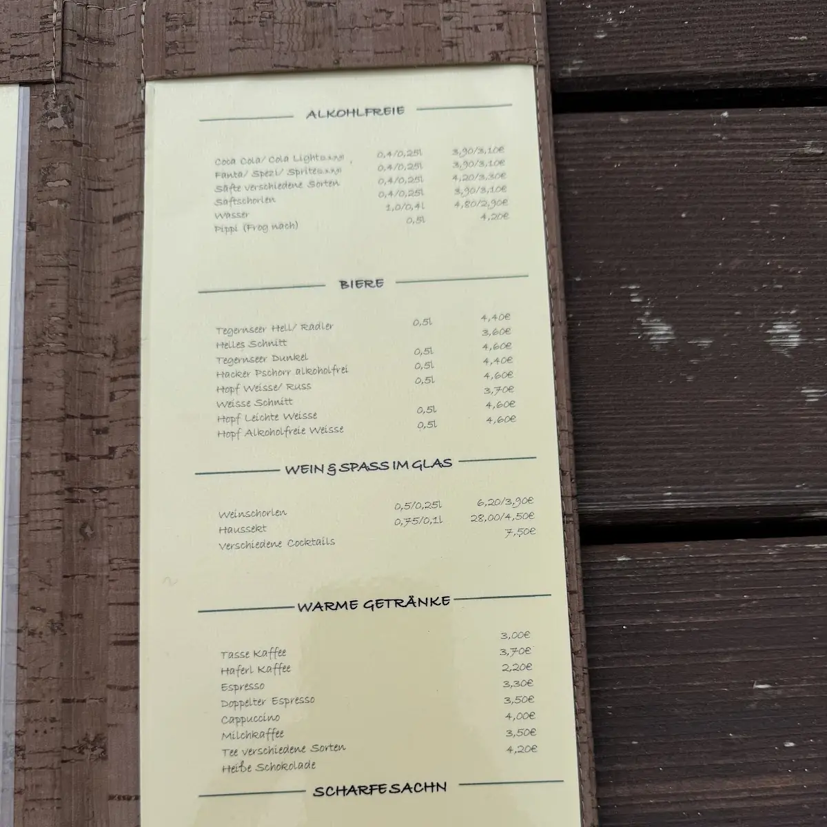 Speisekarte photo 4