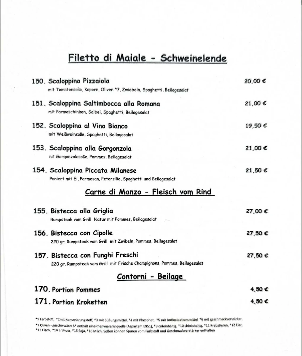 Speisekarte photo 2