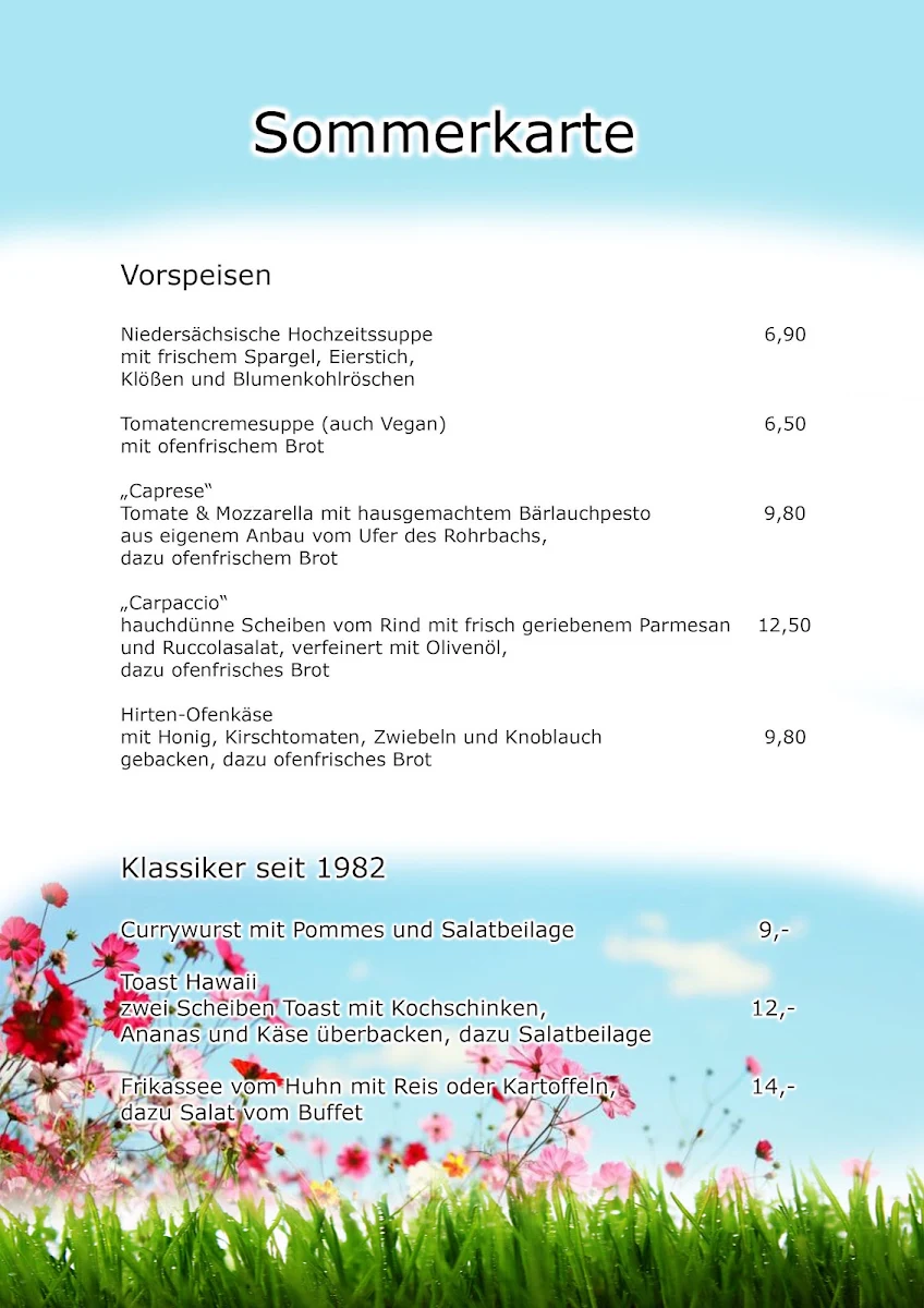 Speisekarte photo 2