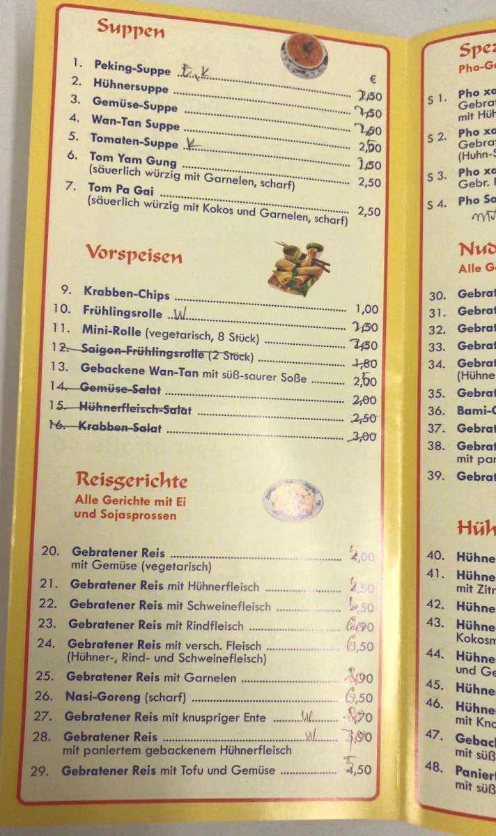 Speisekarte photo 5