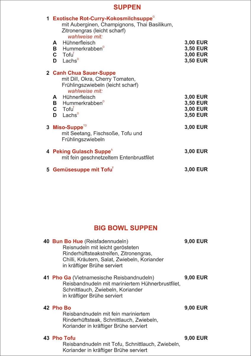 Speisekarte photo 10