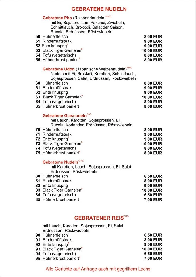 Speisekarte photo 4