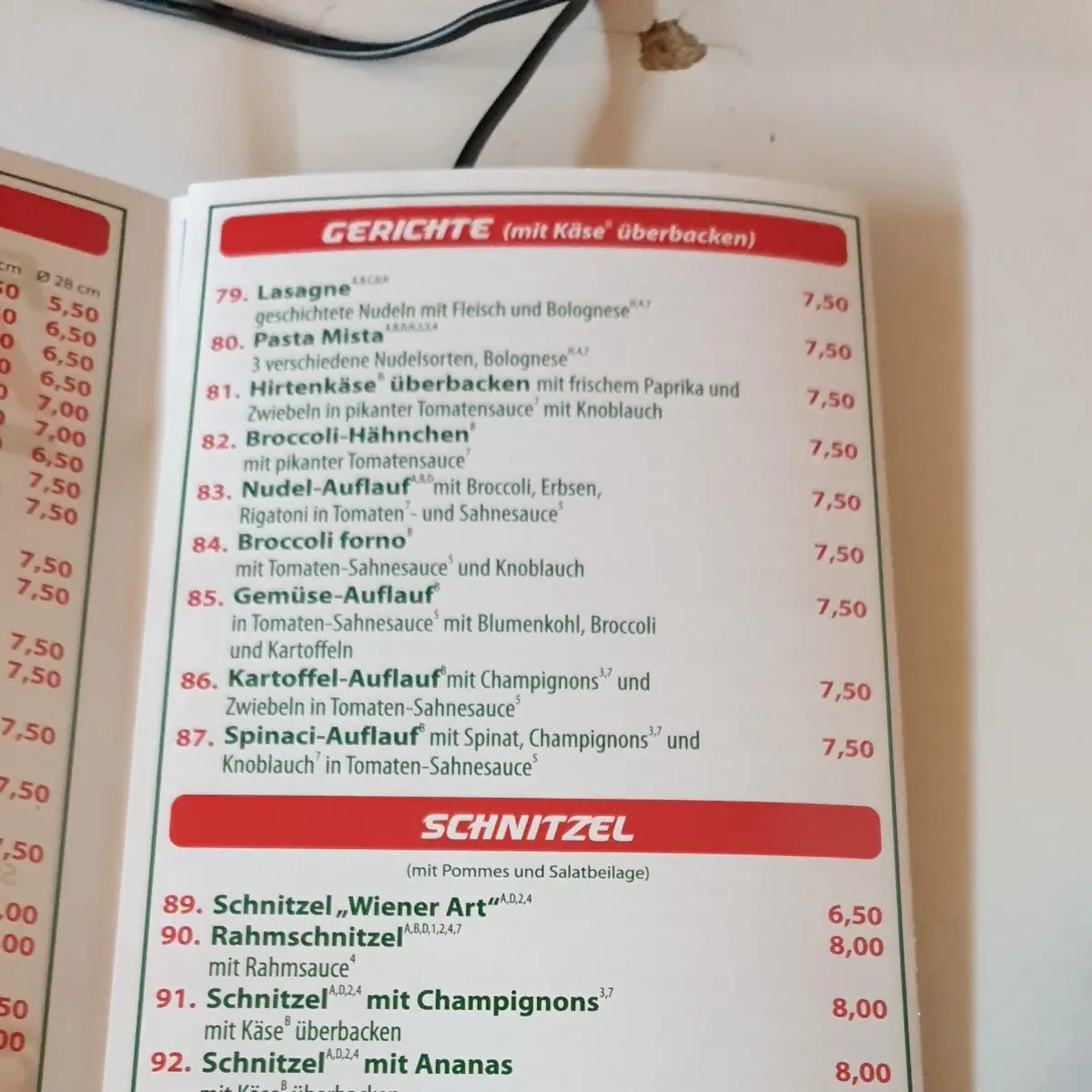 Speisekarte photo 3