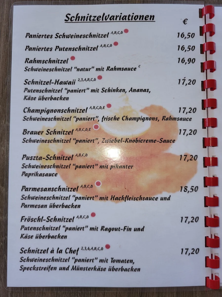 Speisekarte photo 2