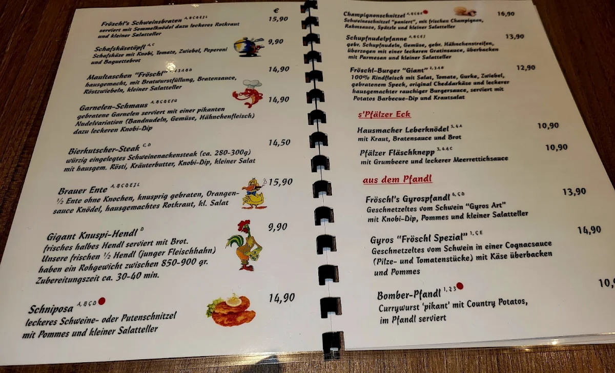 Speisekarte photo 5
