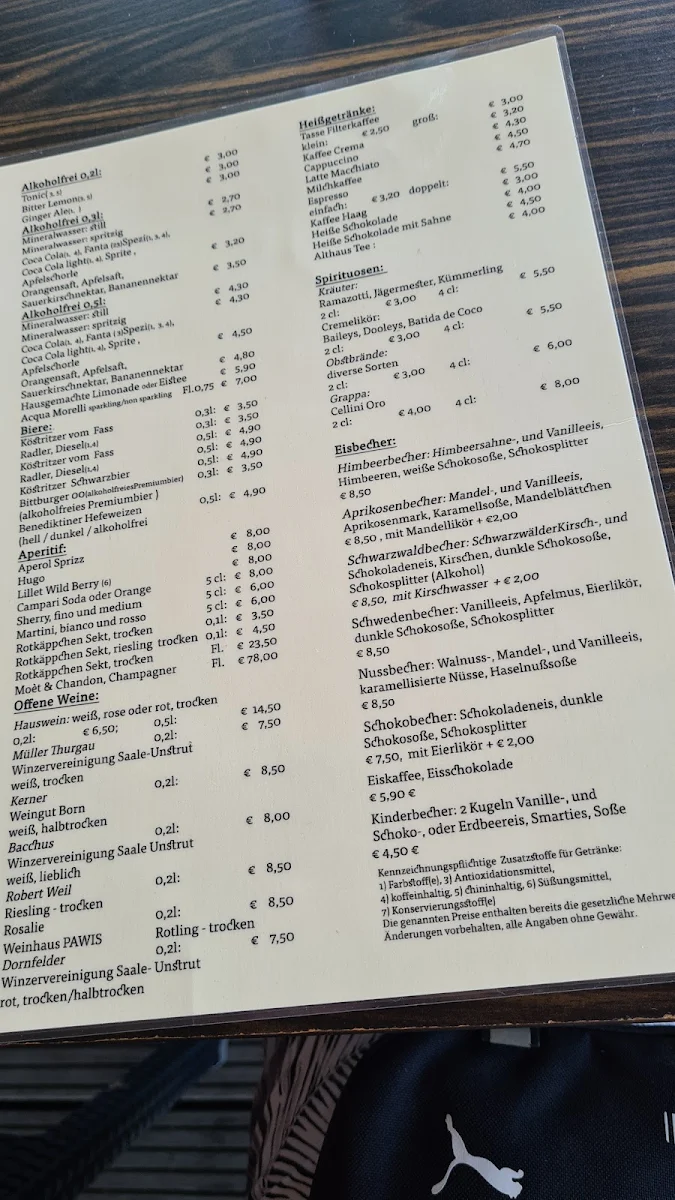 Speisekarte photo 5