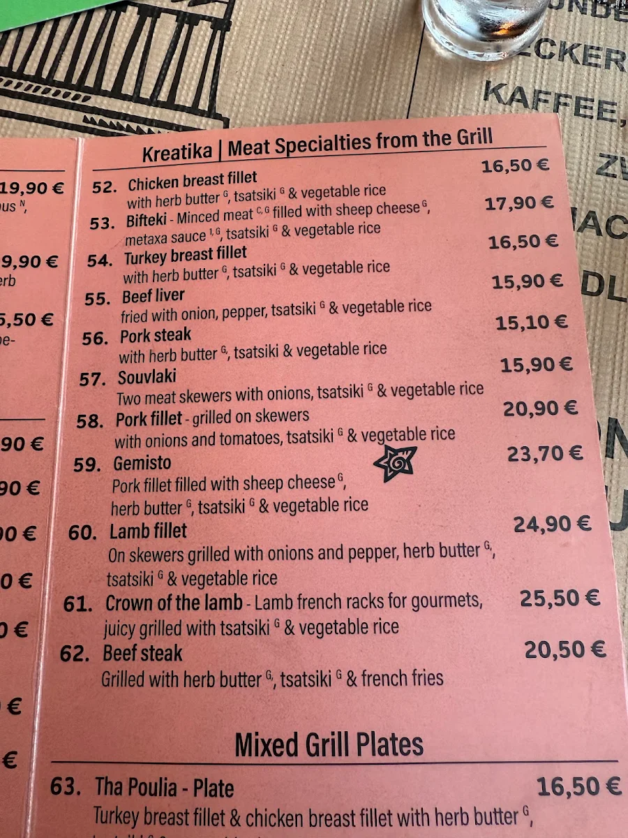 Speisekarte photo 3