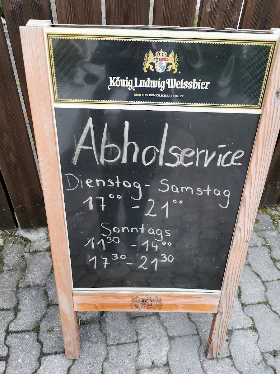 Speisekarte, Restaurant Olympia