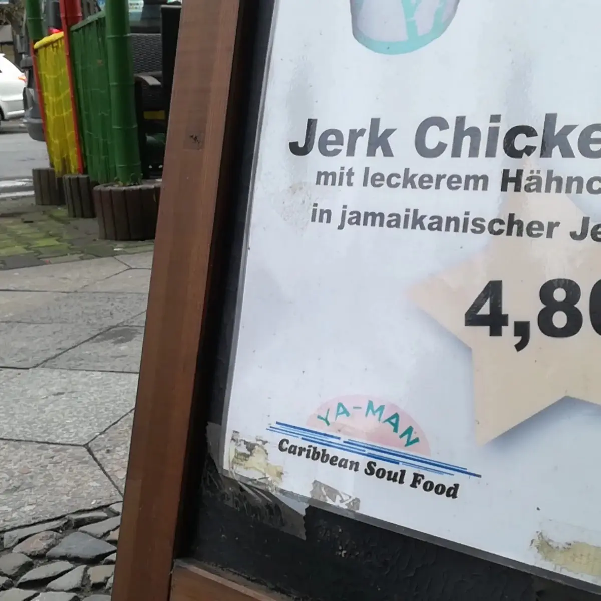 Speisekarte, YA MAN Caribbean Soulfood