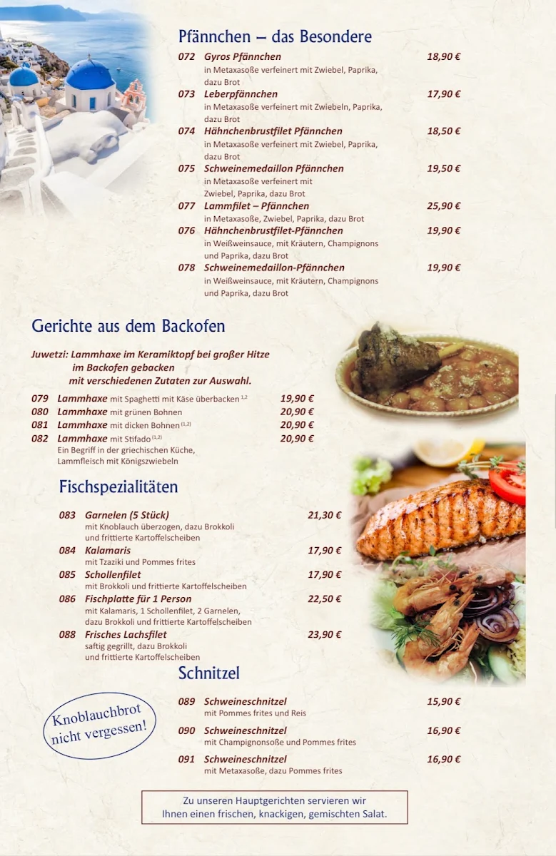Speisekarte photo 1