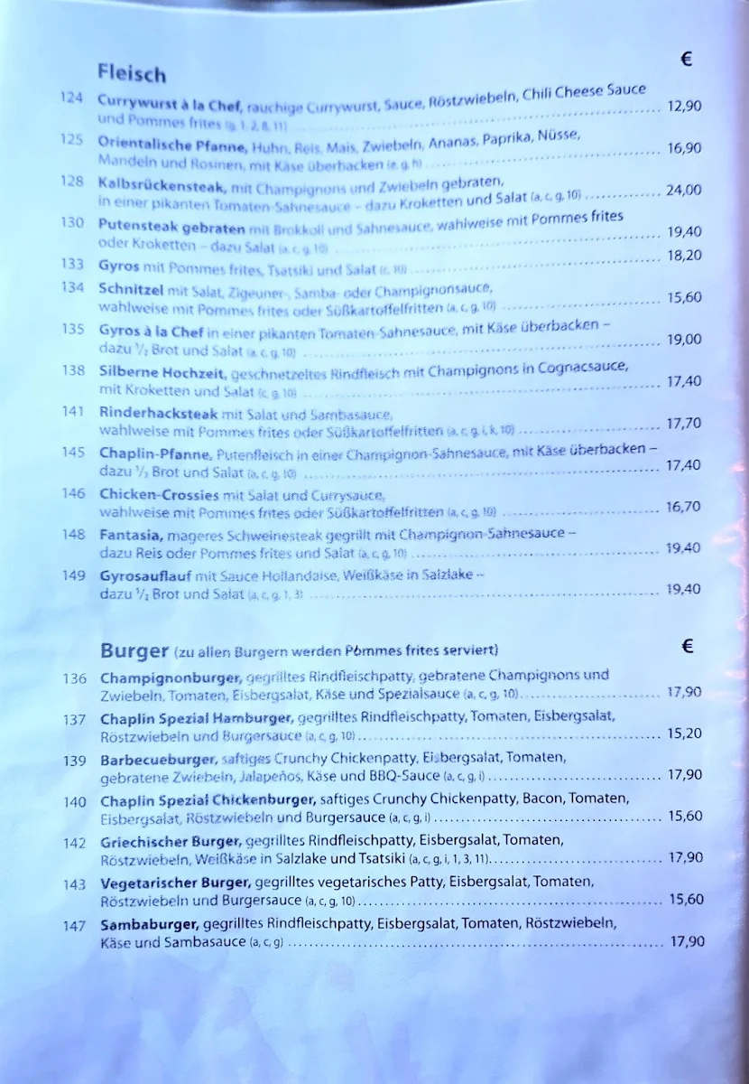 Speisekarte photo 9