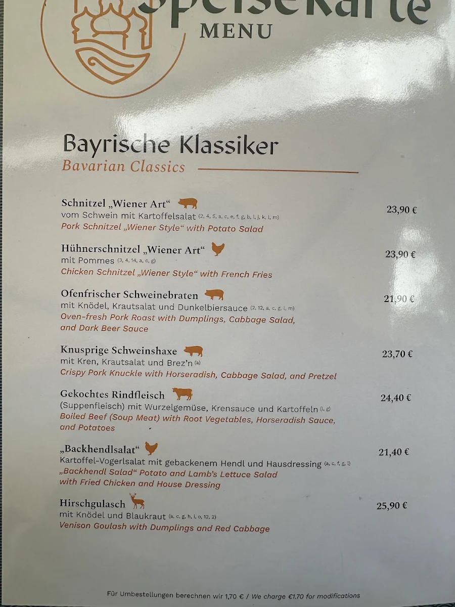 Speisekarte photo 1