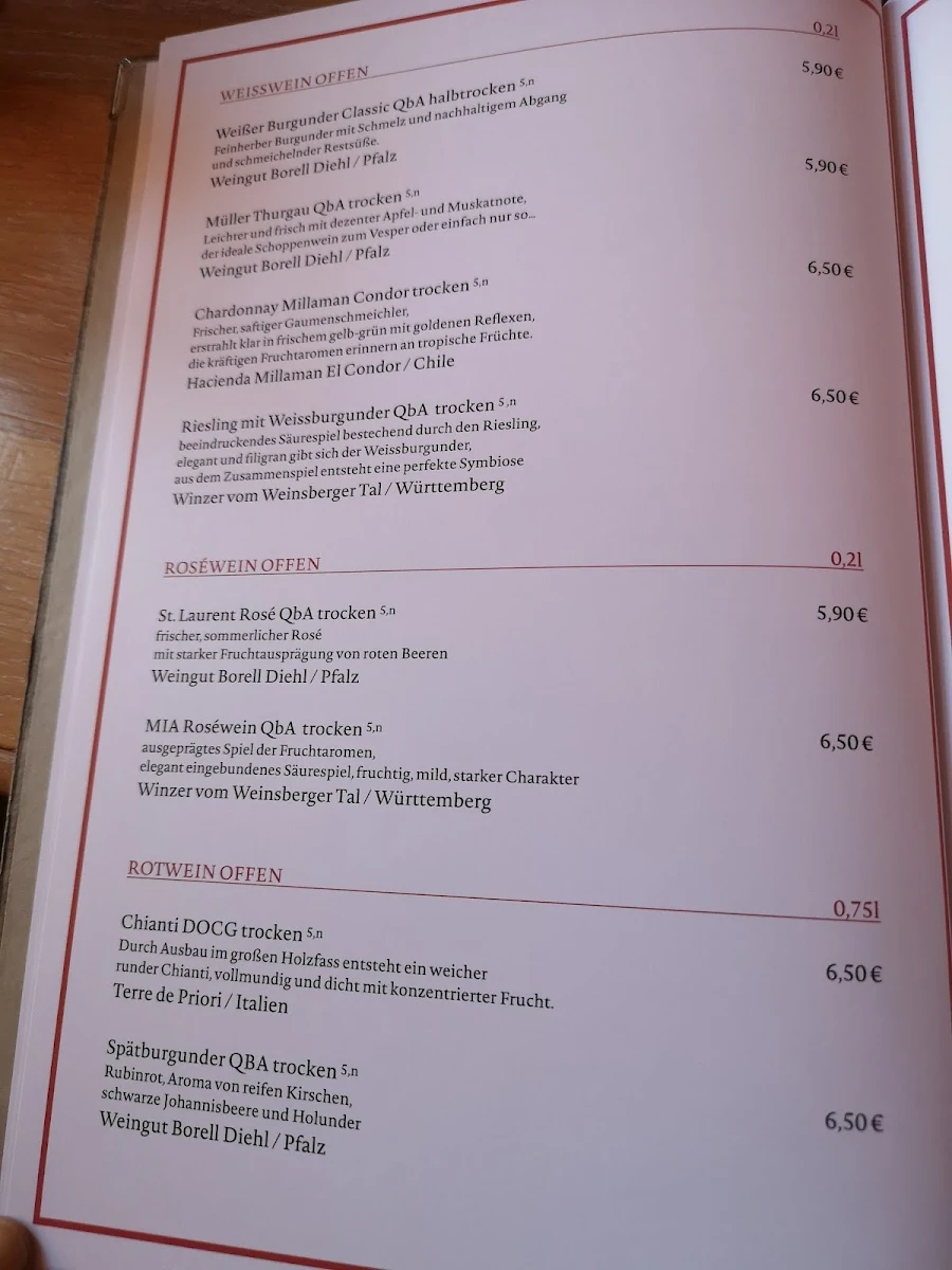 Speisekarte photo 5