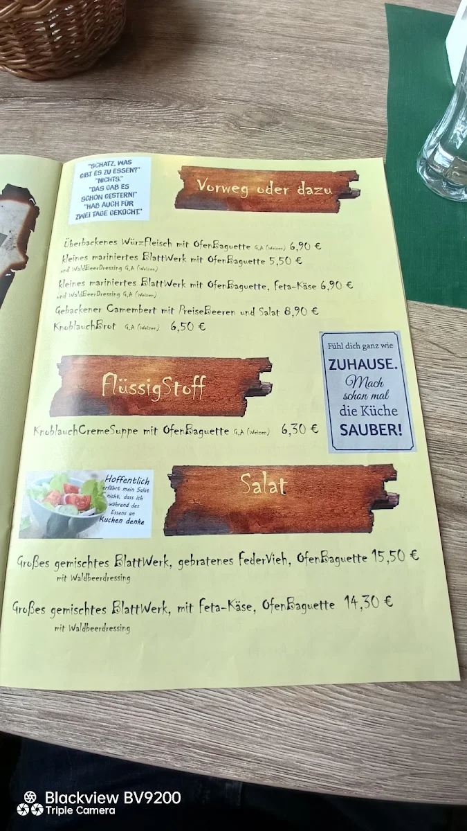 Speisekarte photo 1