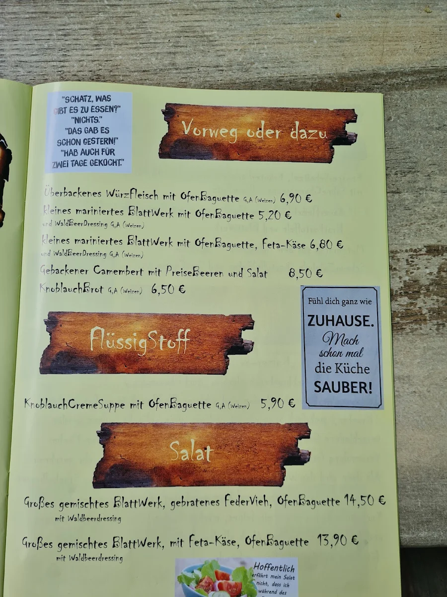 Speisekarte photo 5