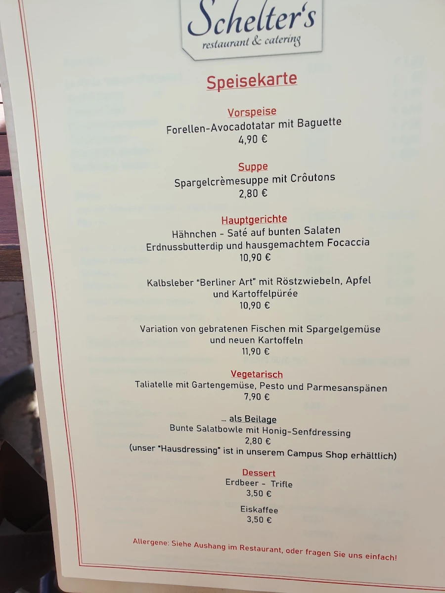 Speisekarte photo 1